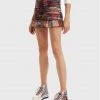Desigual Γυναίκες Φούστα Mini Bora 22WWFK03 Έγχρωμο Slim Fit -Εξοδος Desigual Κατάστημα unnamed file 991